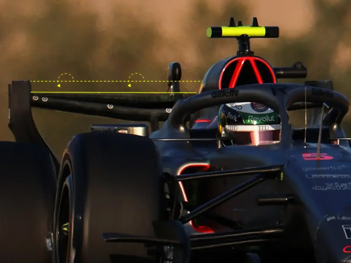 Alpine as a model: Why the Audi rear wing now folds backwards