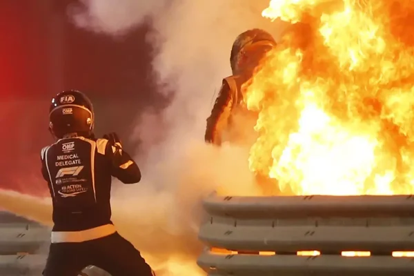 Horror detail of Grosjean crash: "Shoe was still stuck in the car"