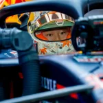 Fire at showrun: Yuki Tsunoda's Red Bull goes up in flames