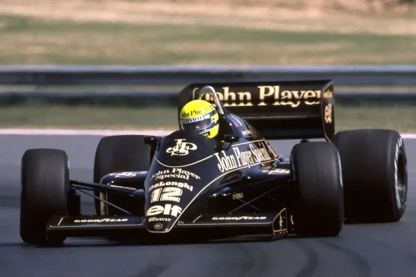 One of Ayrton Senna's most legendary Formula 1 cars is being auctioned