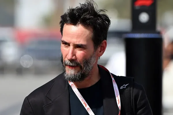 Hollywood meets F1: Keanu Reeves accompanies Cadillac to the first race