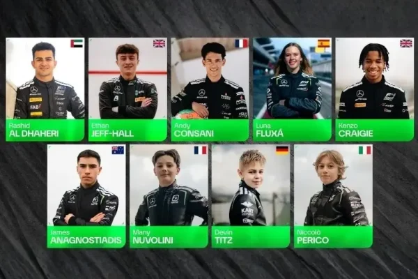 Following in the footsteps of Antonelli and Russell: Mercedes signs German talent