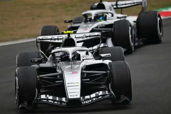 Both Cadillacs finish, but: Sergio Perez collides with teammate Valtteri Bottas