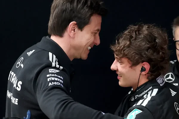"Nice to get one back": Toto Wolff reacts to Kimi Antonelli's critics