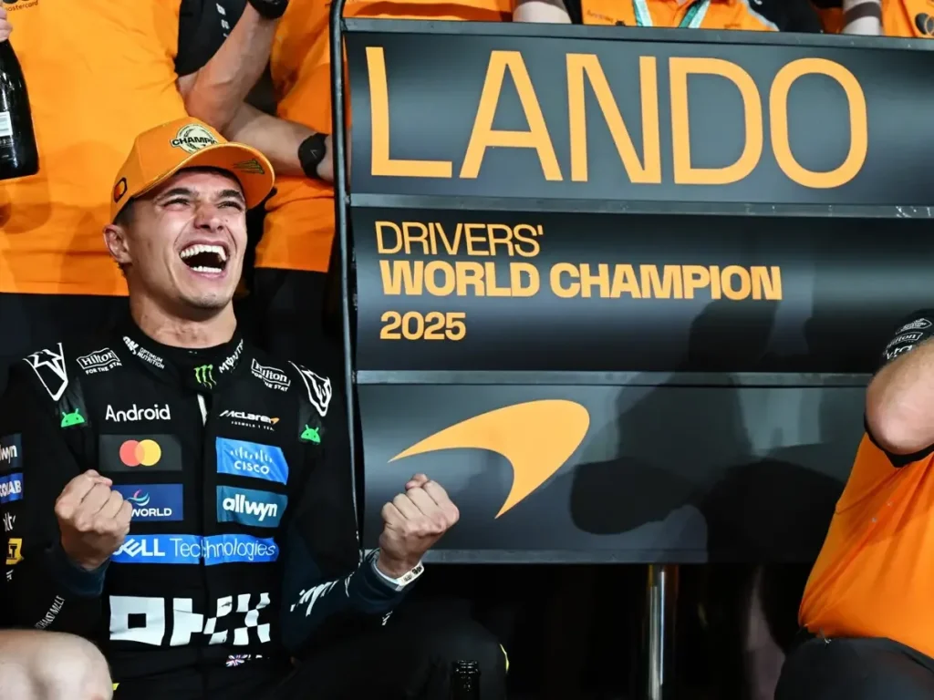 Photo for the news: World Championship goal achieved: Why World Champion Lando Norris remains motivated anyway