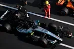 Gallerie: Lewis Hamilton (Ferrari) mit dem Auto von George Russell (Mercedes)