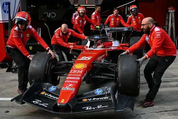 New "update" on Charles Leclerc's Ferrari steering wheel causes excitement