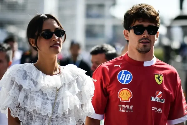 One week before the season start in Australia: Charles Leclerc got married!