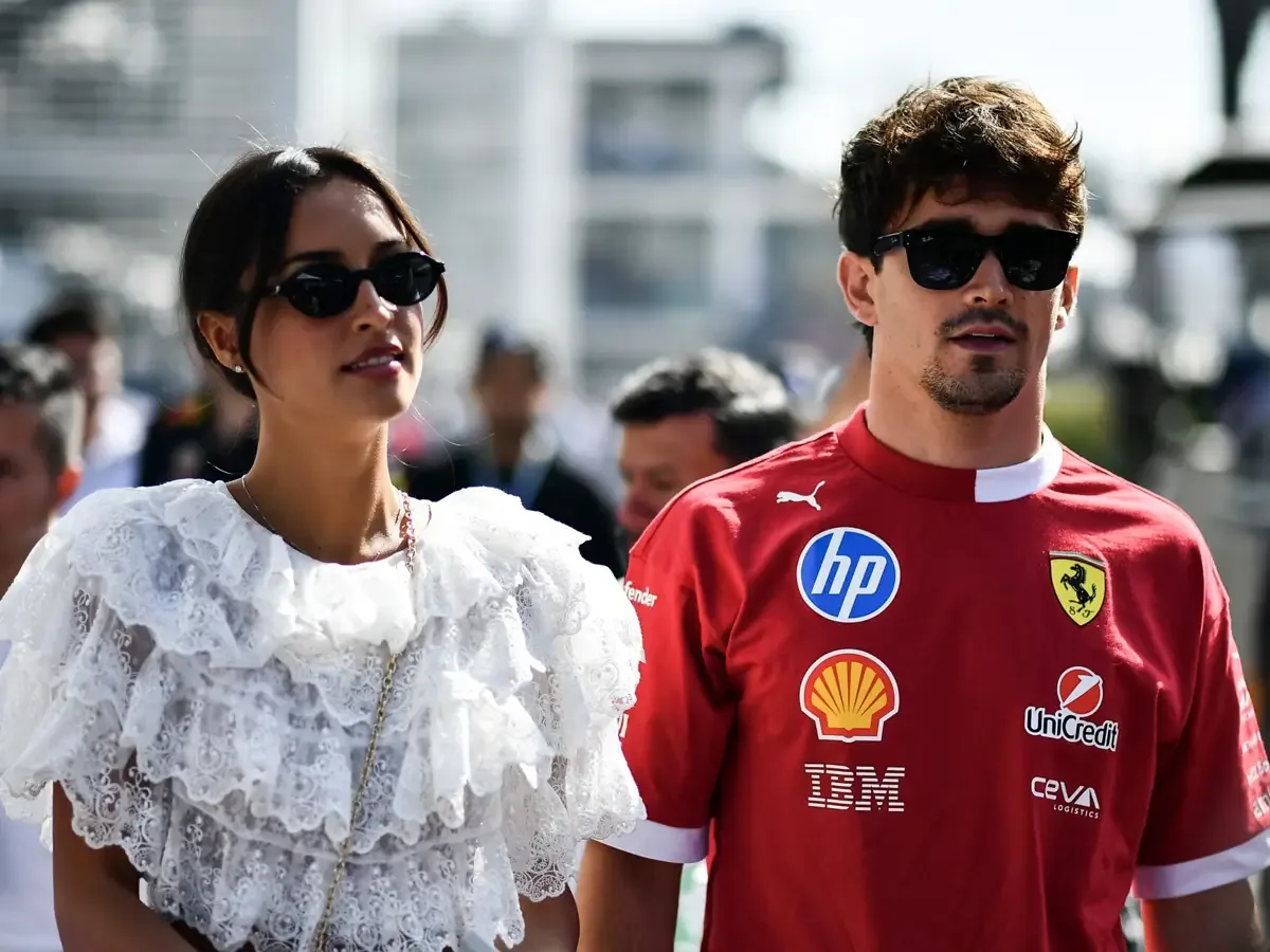 One week before the season start in Australia: Charles Leclerc got married!