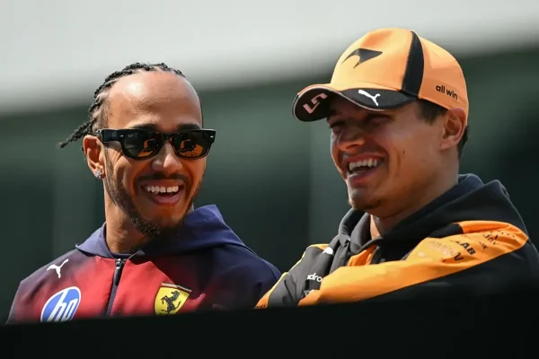 Lando Norris clarifies: "Party mode" is a figment of Lewis Hamilton's imagination