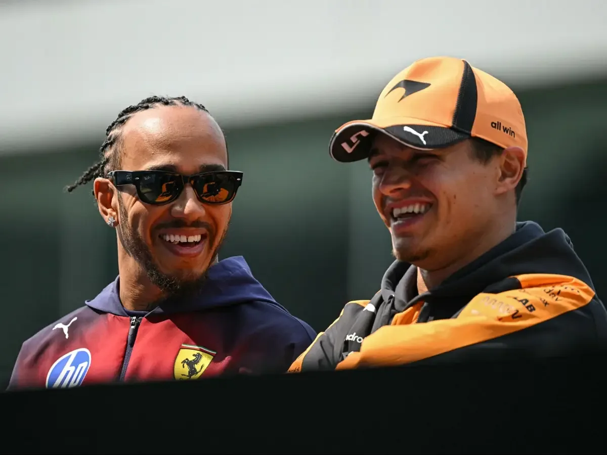 Lando Norris clarifies: "Party mode" is a figment of Lewis Hamilton's imagination