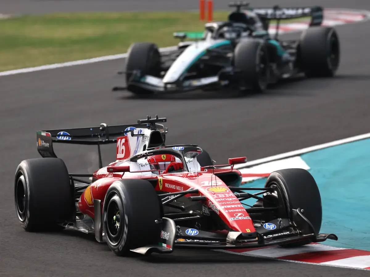 Ferrari trick in Suzuka: How Leclerc protected himself against attacks from Russell