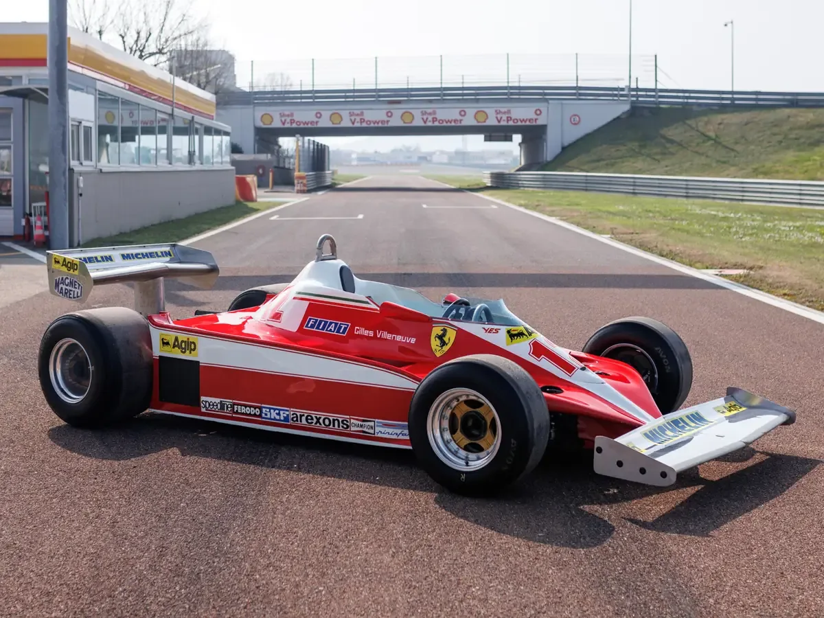These two Ferrari Formula 1 cars are going under the hammer