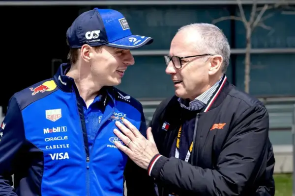 Stefano Domenicali responds to criticism from Max Verstappen