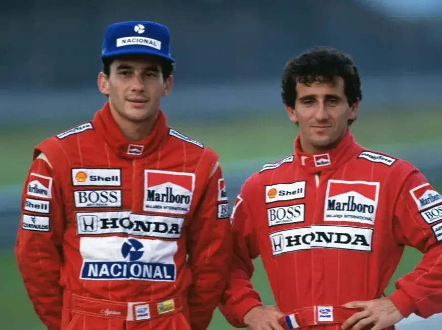 Ex-teammate: Ayrton Senna became so good thanks to Alain Prost