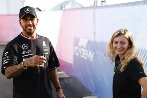 How Lewis Hamilton supported F1 Academy champion Doriane Pin