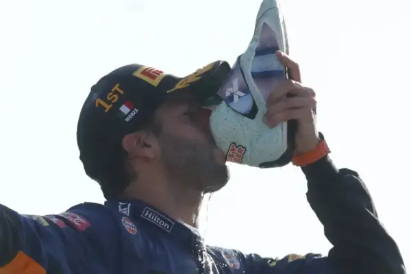 Daniel Ricciardo admits: His "Shoey" has a German origin