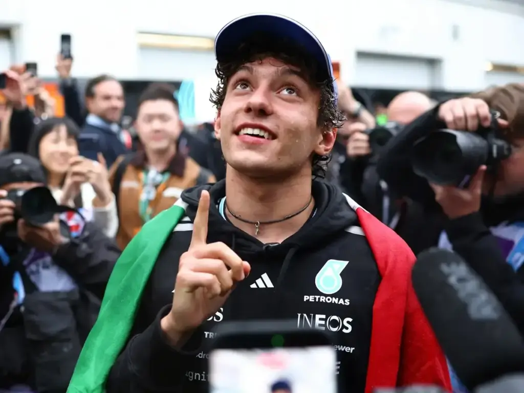 Photo for the news: Despite 43 points lead: Antonelli does not think about the Formula 1 title