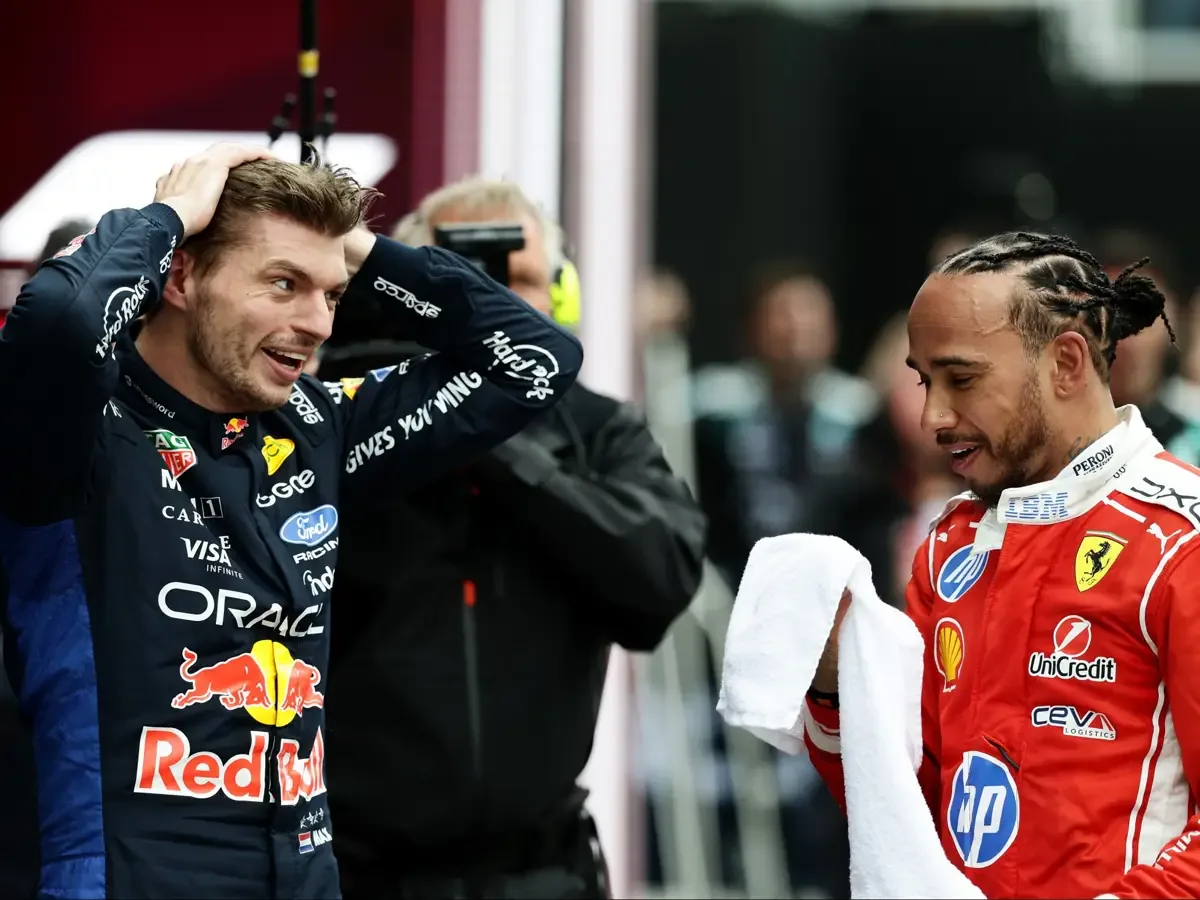 "Couldn't shake you off": Hamilton-Verstappen chat goes viral