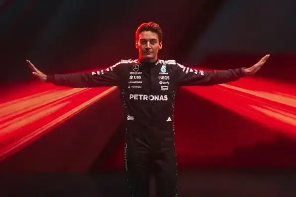 Born out of boredom: The true story behind George Russell's T-pose