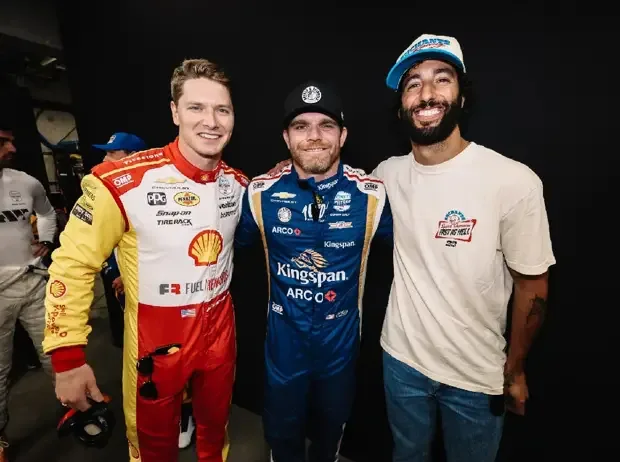 Foto zur News: Indy 500 statt Frust: Lando Norris trifft Daniel Ricciardo nach Kanada