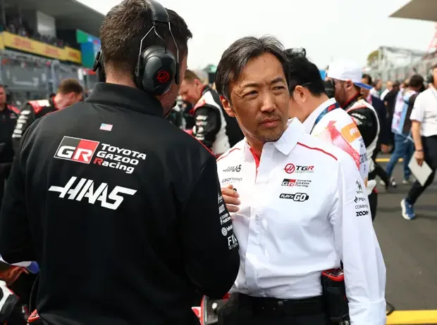 Foto zur News: Ocon verteidigt Verhältnis zu Haas-Teamchef Komatsu