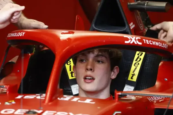 Oliver Bearman surprises with honest confession about first Ferrari deployment