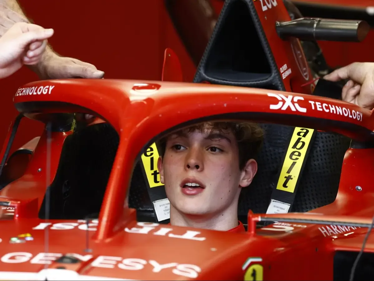 Oliver Bearman surprises with honest confession about first Ferrari deployment