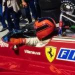 The last F1 helmet of Gilles Villeneuve breaks all records