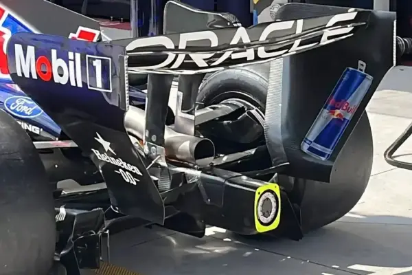 Upgrades in Miami: Red Bull brings its own Macarena rear wing!