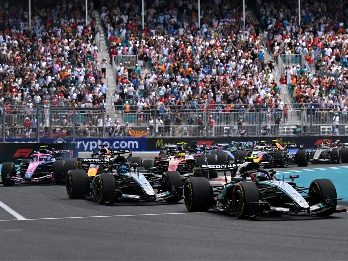 "Have complicated it": Mercedes worries before the race start in Miami