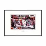 Ayrton Senna Art Print McLaren 1993 by Armin Flossdorf